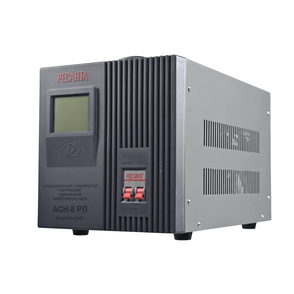 Стабилизатор напряжения Ресанта АСН-8 РП 8 кВт STLM-2099085