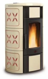 LA NORDICA EXTRAFLAME Пеллетная печь из майолики