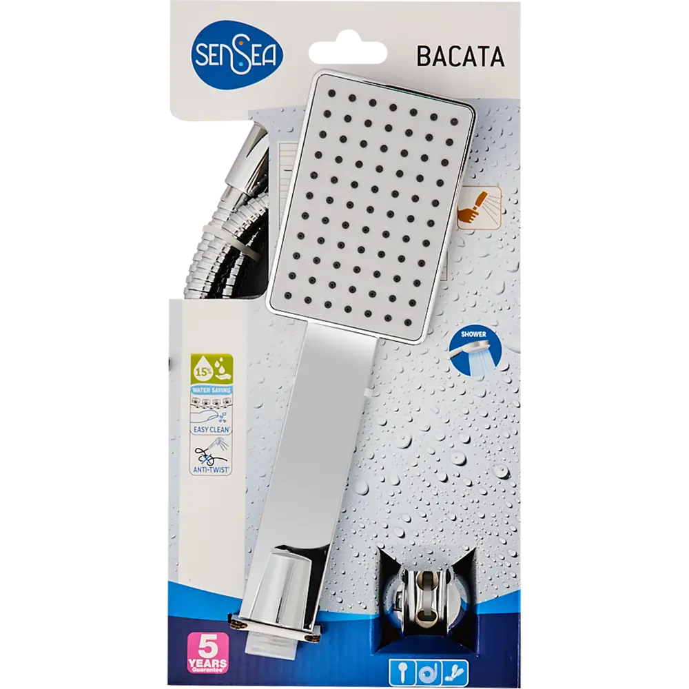 Набор для душа Sensea Bacata 1 режим цвет хром 82257571 STLM-2202001 - Вид №11