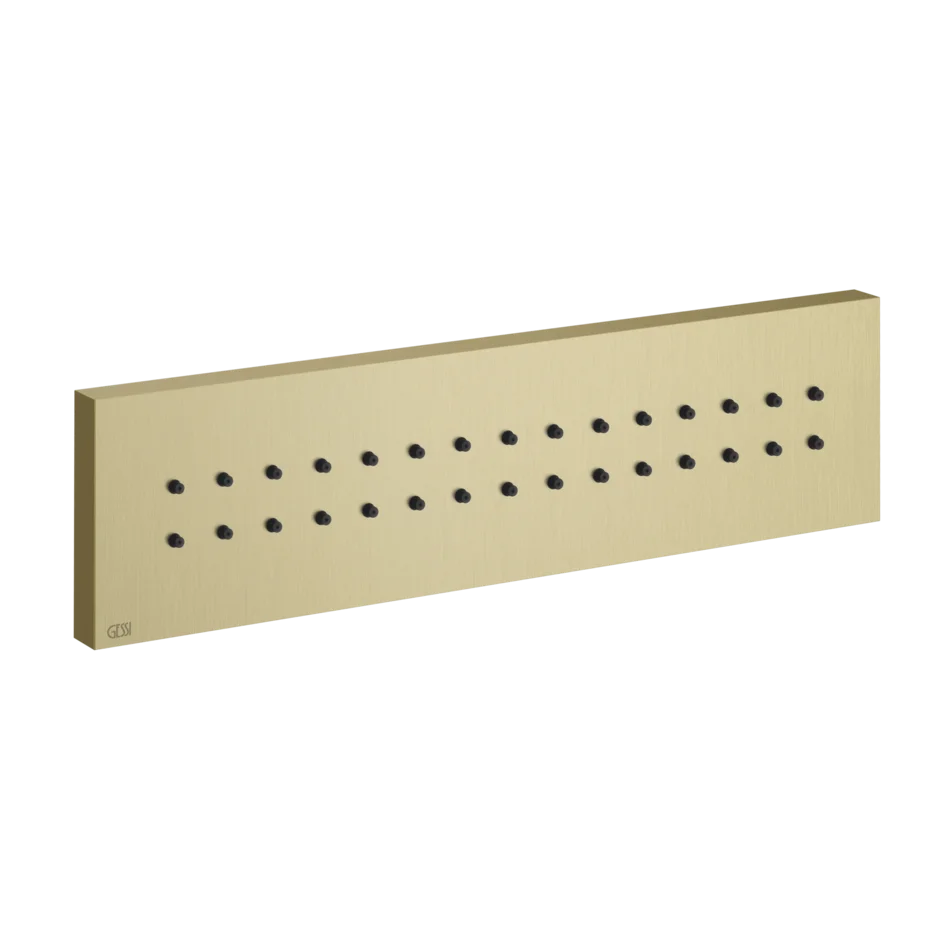 Корпус реактивного двигателя 32975 727 Gessi Inverso ЛАТУНЬ МАТОВАЯ PVD 32975727