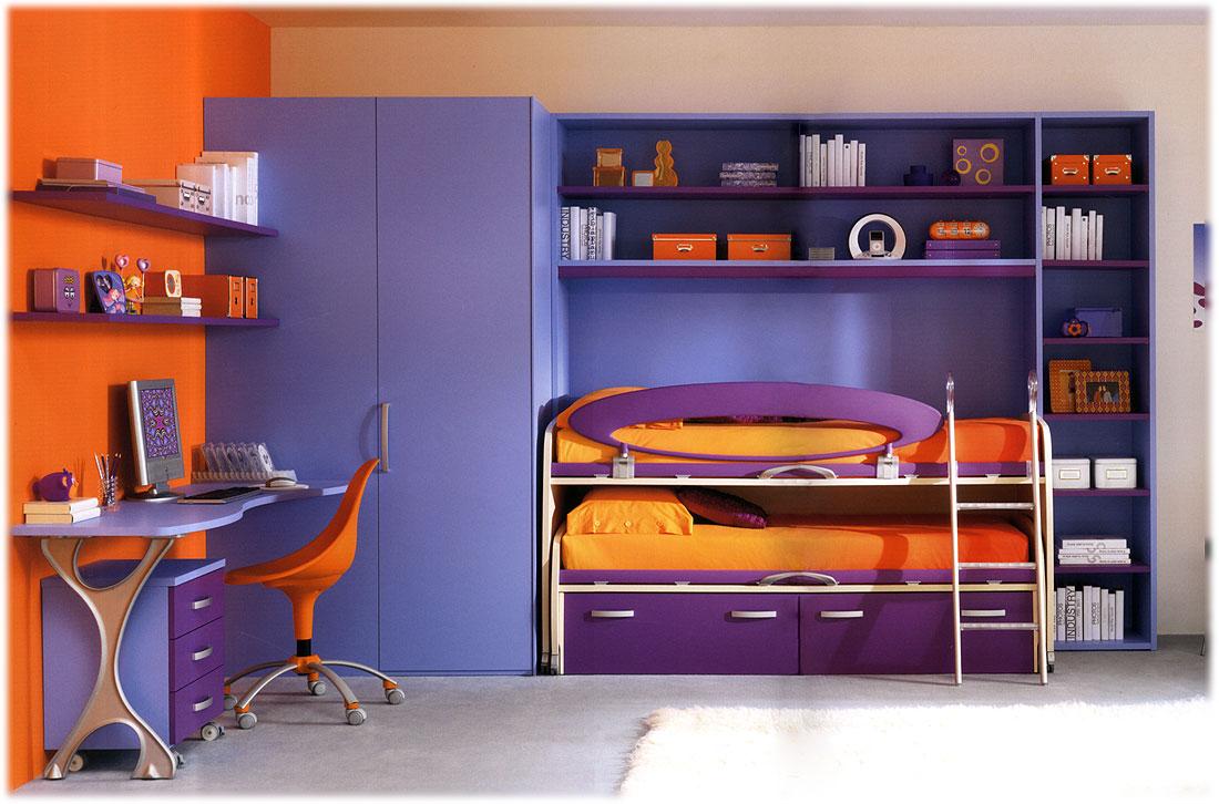 Детская из модулей  MORETTI  COMPACT CP19 ACQUA