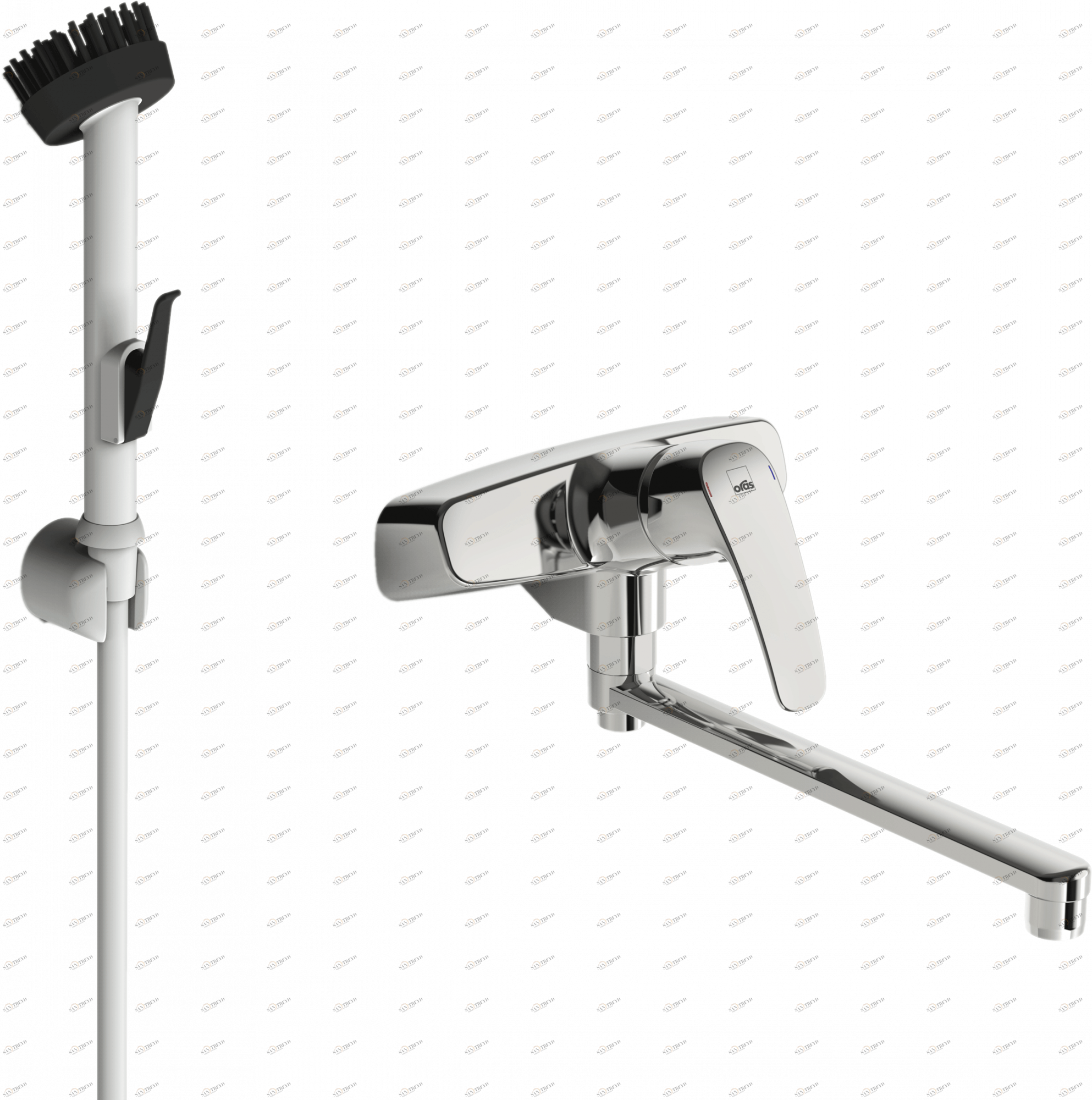 Oras 1077 Смеситель для хозяйственного помещения 1077 Safira Хром 