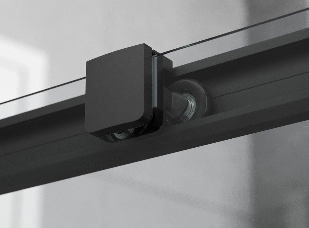 Душевое ограждение Ambassador Queen 11011204Black (1000x1000x2000), 1 место  - Вид №5