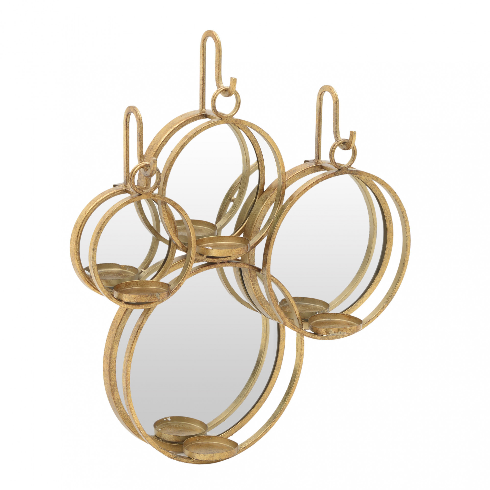 3895097.0006 Зеркало настенное с подсвечниками TO4ROOMS 