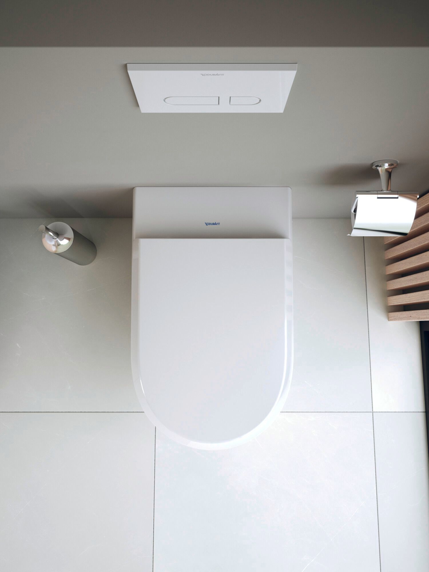 Керамический туалет без пола Duravit Qatego ARCH-00099309 - Вид №4