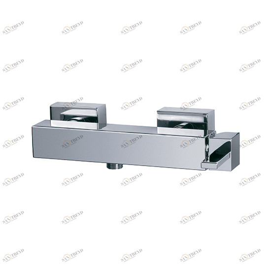 Смеситель для ванны однорычажный ½", настенный монтаж JOERGER Acubo 621.20.600.000