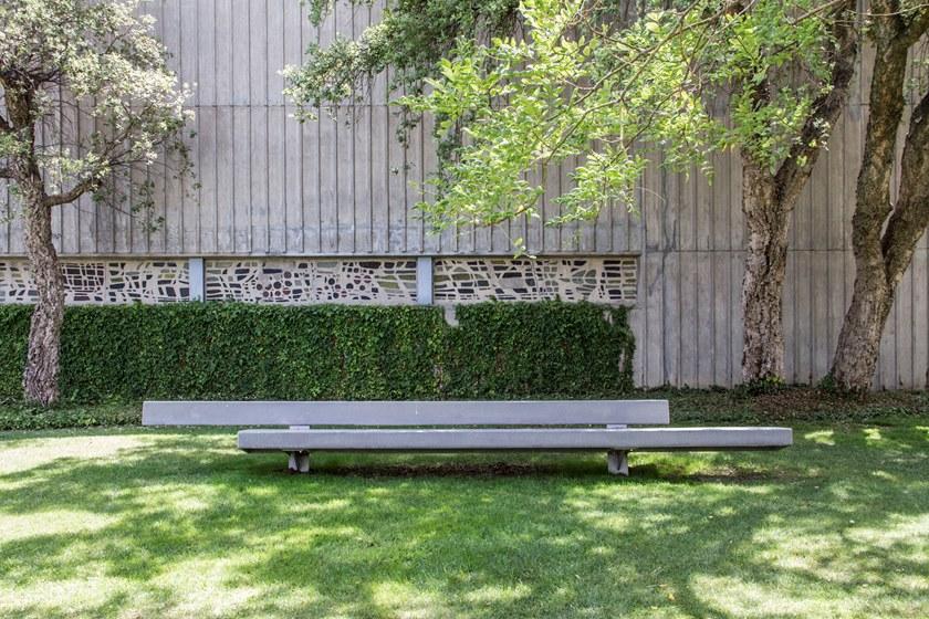 URBIDERMIS Бетонная скамья со спинкой sun-id-1476156 - Вид №5