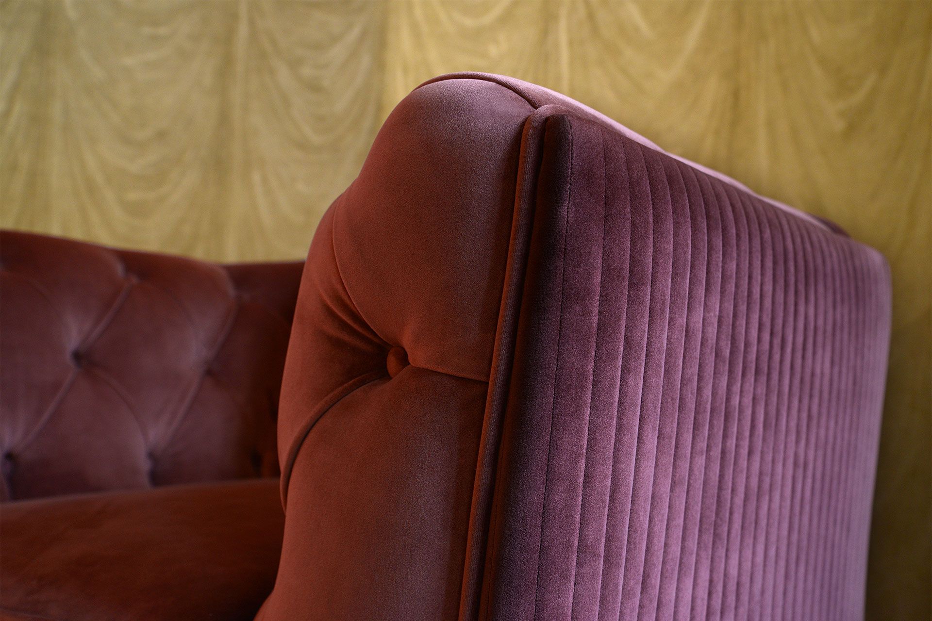 Кресло capitonné из ткани Domingo Salotti Nefele ARCH-00116486 - Вид №8