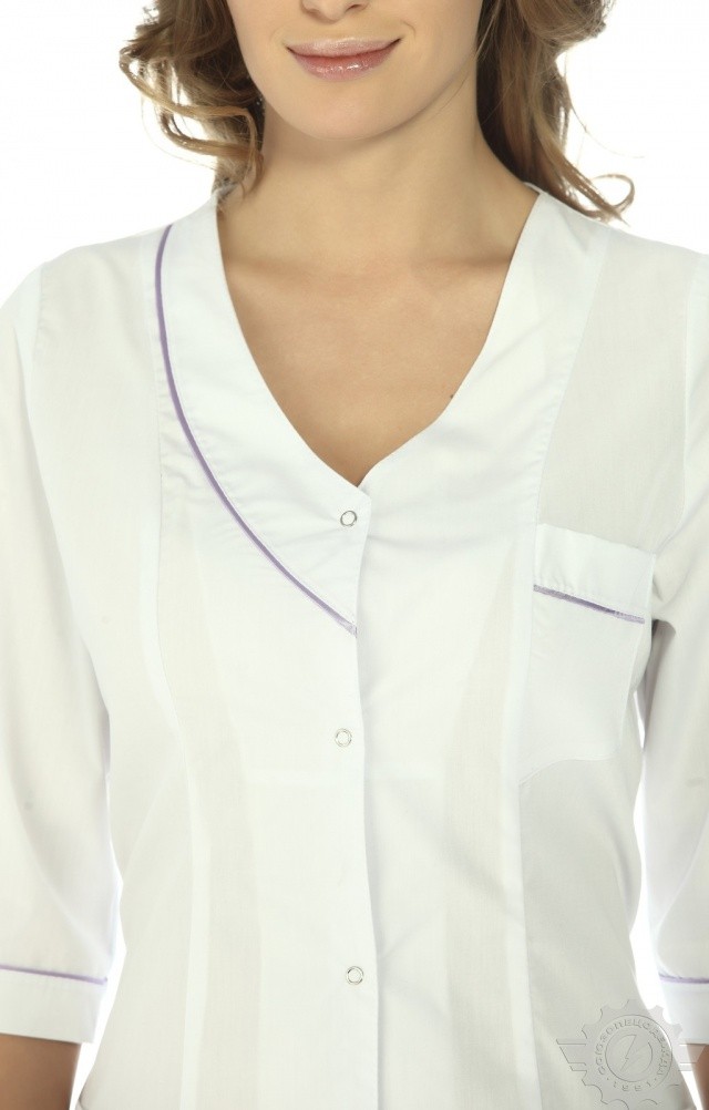 62904 Халат "Варя"  Медицинская одежда  размер 40/170-176 Спецодежда  - Вид №9