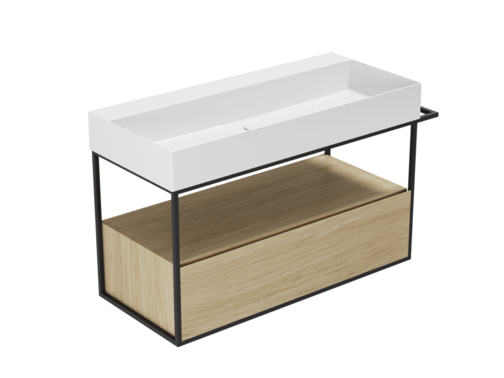 Подвесной шкаф для умывальника с выдвижными ящиками Azzurra Ceramica Elegance ARCH-00143821 - Вид №1