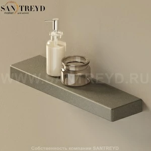 Flaminia BRICK SLIM Полка серая 5090S.7037