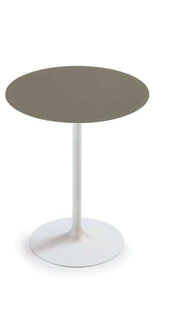 Sovet italia Высокий круглый стеклянный стол Flûte FLUTE sun-id-1389719 - Вид №2