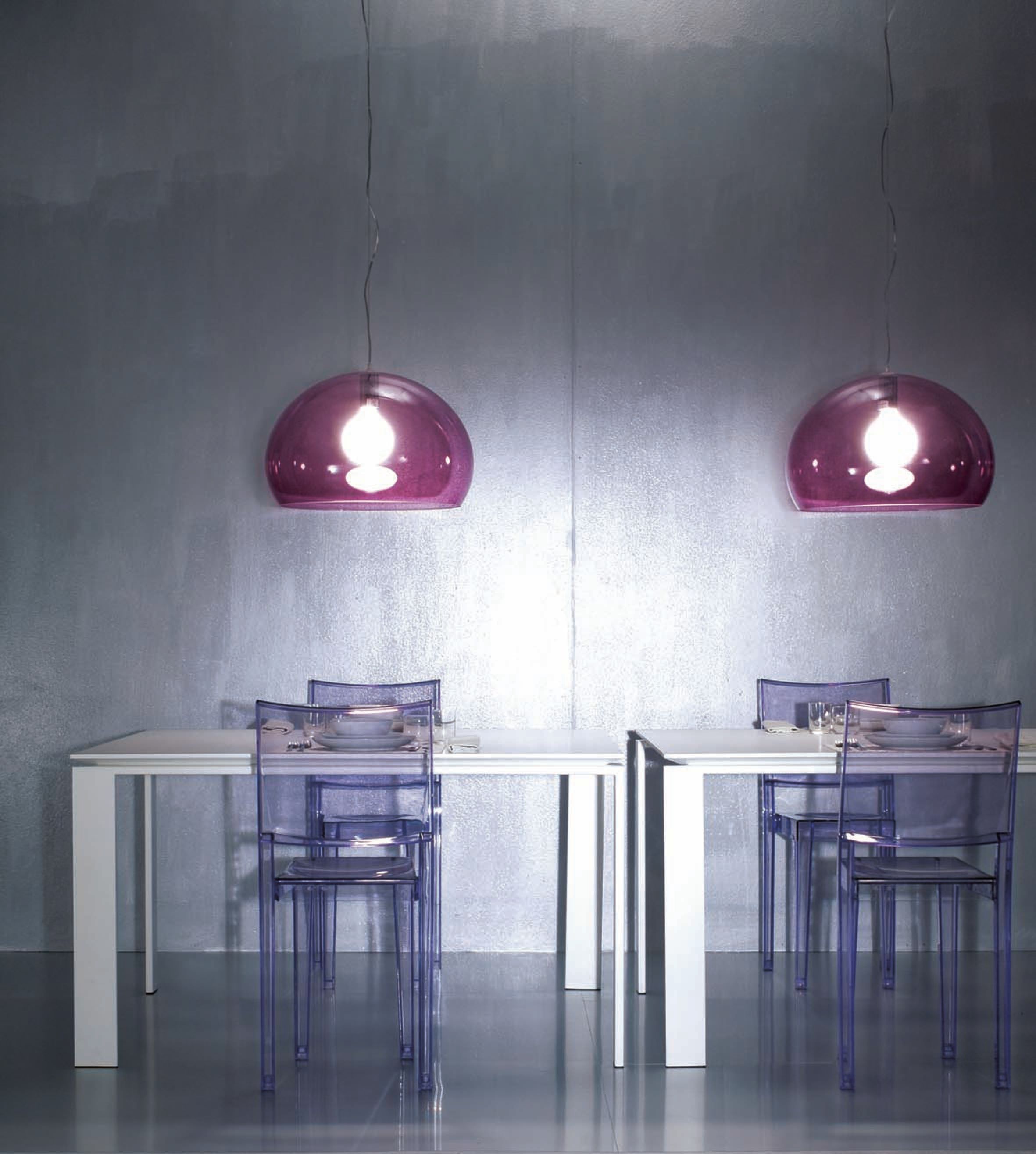 ПММА светодиодный подвесной светильник Kartell Fl/y ARCH-00129573 - Вид №4