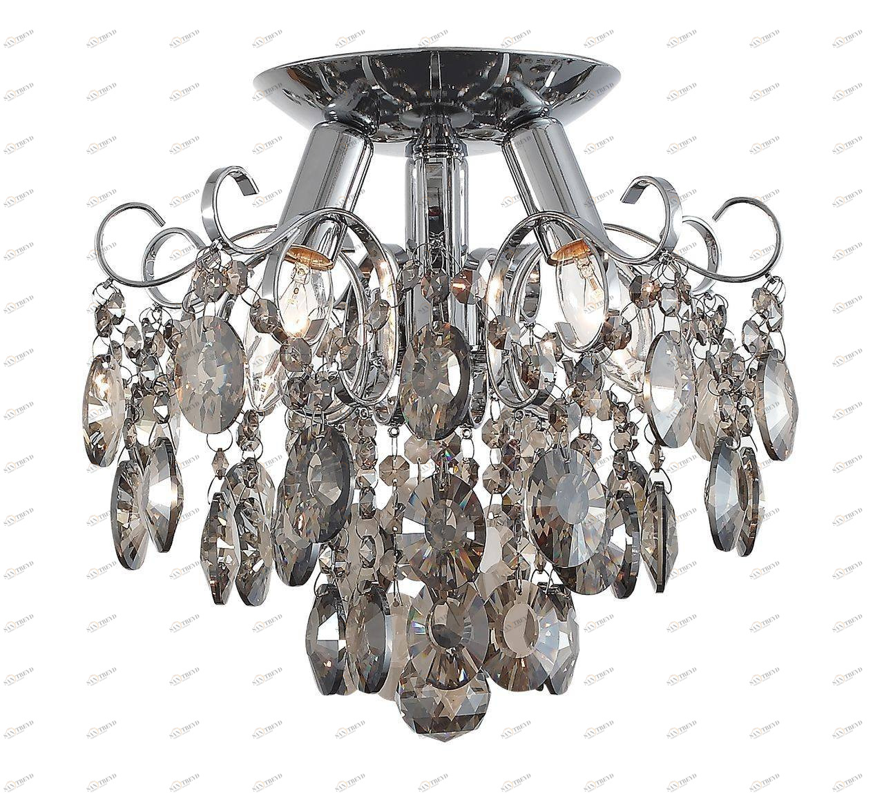 Потолочная люстра ST Luce Orecchini SL846.102.03 ST LUCE ORECCHINI 058920 Серый 
