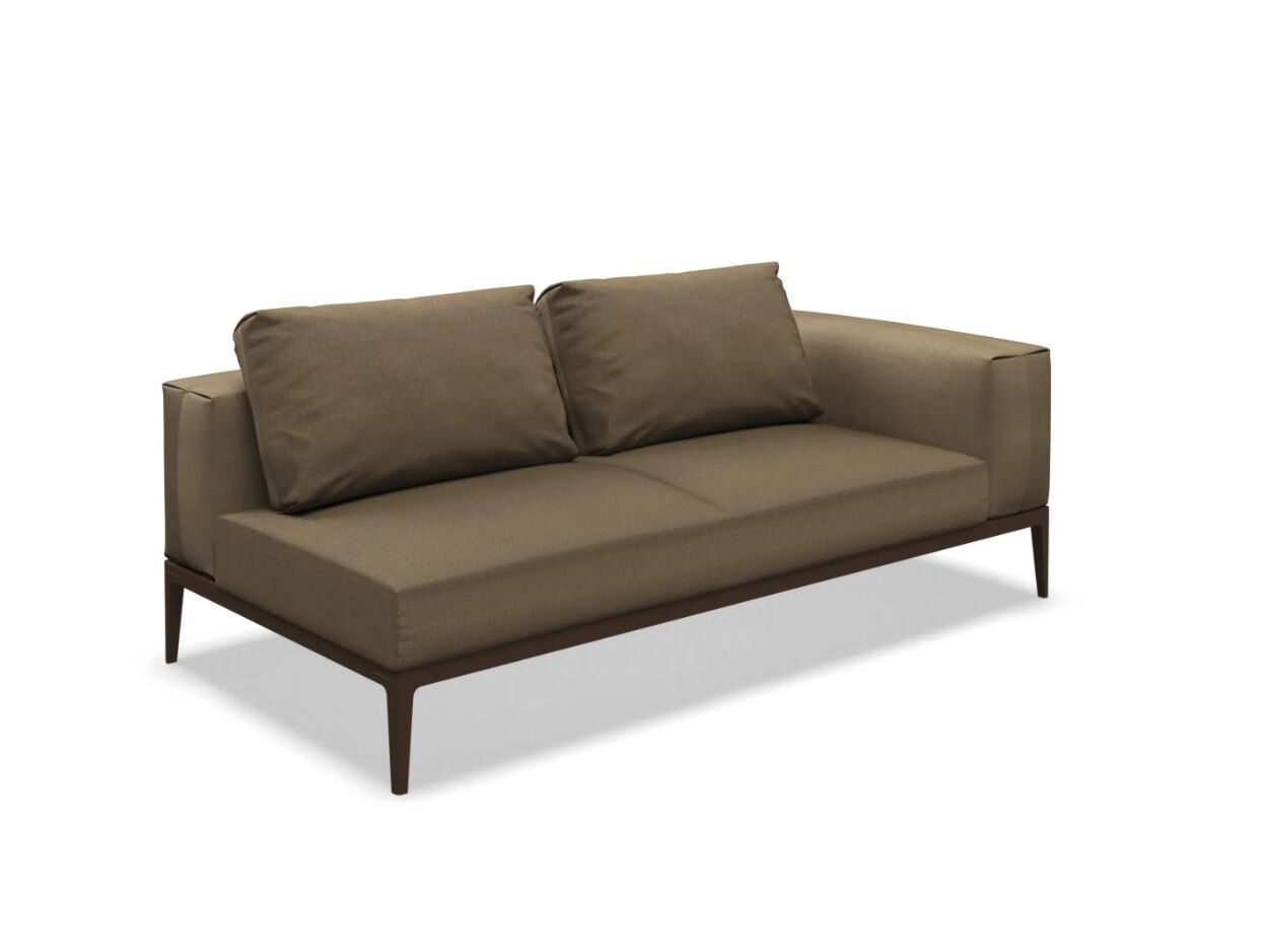 2-местный тканевый модульный садовый диван Gloster сетка ARCH-00041840 - Вид №9