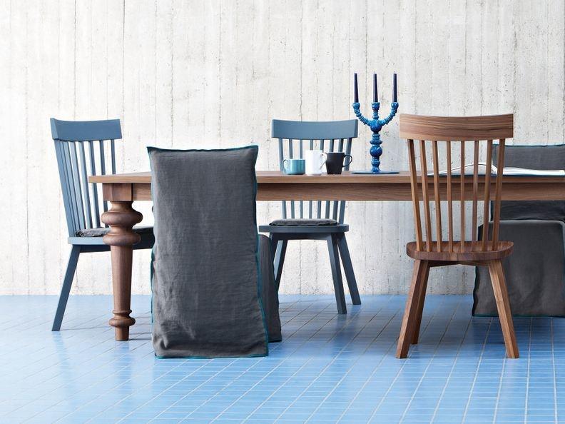 Gervasoni Деревянный стул с высокой спинкой Gray sun-id-1399798 - Вид №6