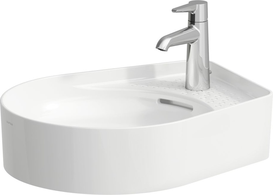 H8122817571121 Раковина-чаша, с полочкой и местом для смесителя LAUFEN PRO