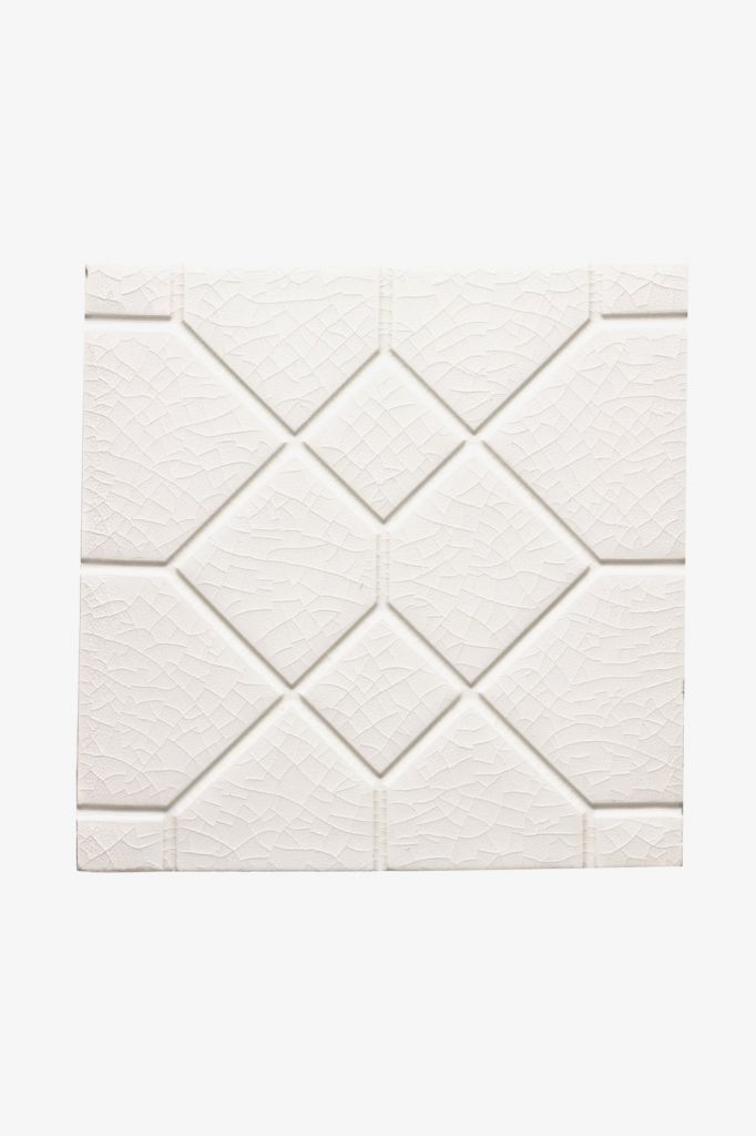 ARDF10 Декоративная полевая плитка ручной работы в стиле шинуазри Architectonics Nanking 4 1/4 "x 4 1/4" Waterworks 