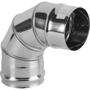 Колено 4 секции Металлик и Ко угол 90 (430/0.8 мм) D115 мм