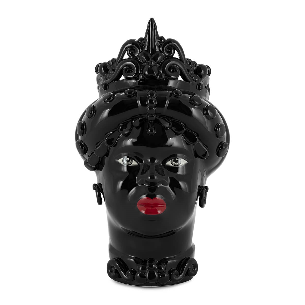 201064-10 ABHIKA ВАЗА MORO LADY MED. ПРОСТО WHITE  - Вид №1