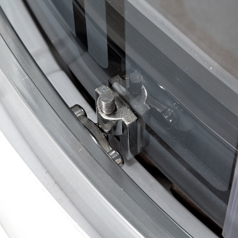 V9015 Душевая кабина DETO Серия V BМ1590 N (без крыши) BLACK - Вид №9