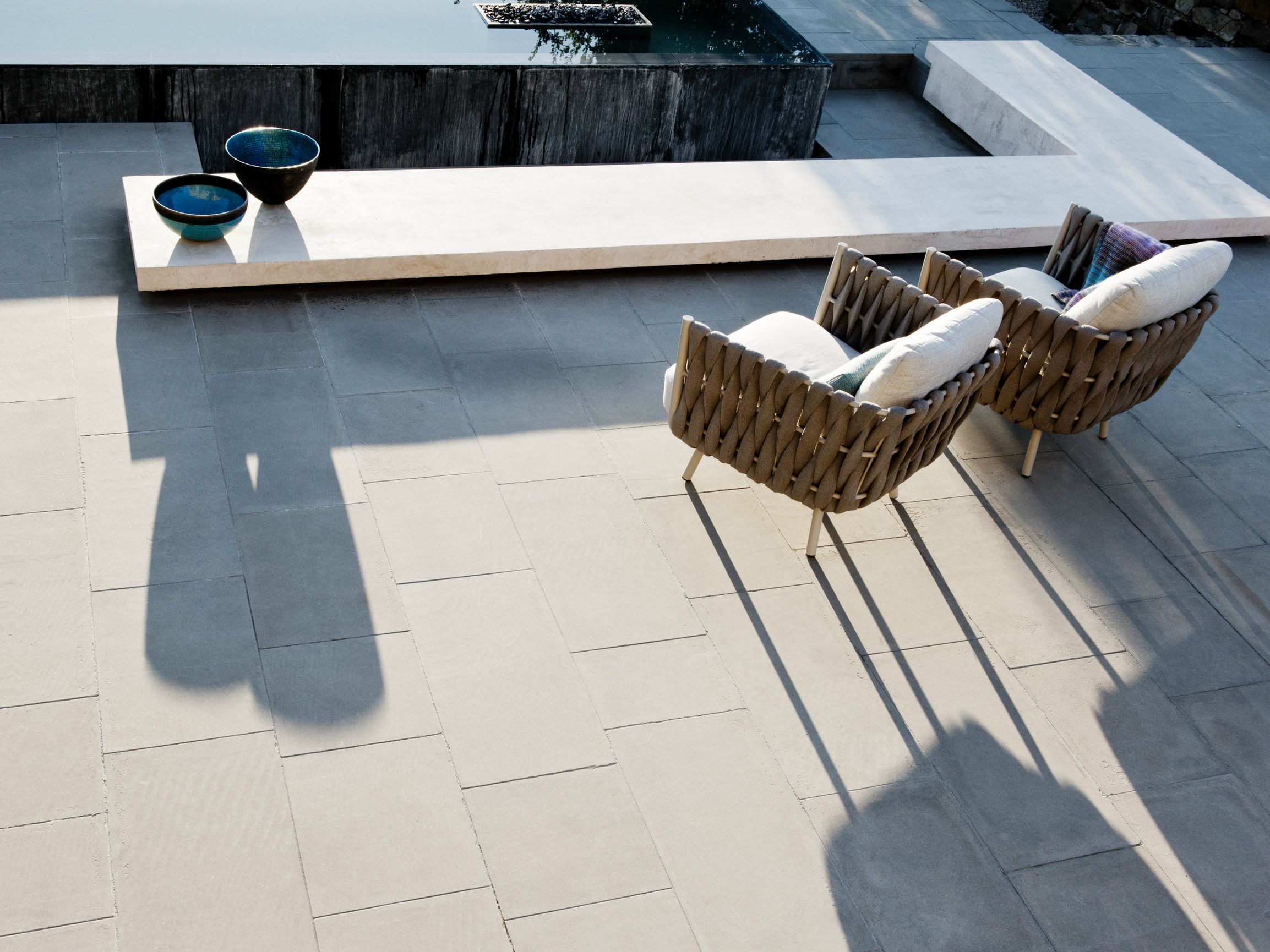 Тканевое кресло с подлокотниками TRIBÙ Tosca ARCH-00082350 - Вид №4