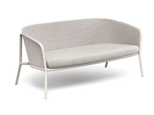 2-местный садовый диван из алюминия и синтетической веревки