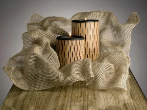 TTM Rossi Сетчатая ткань из металла и джута Metaldesign