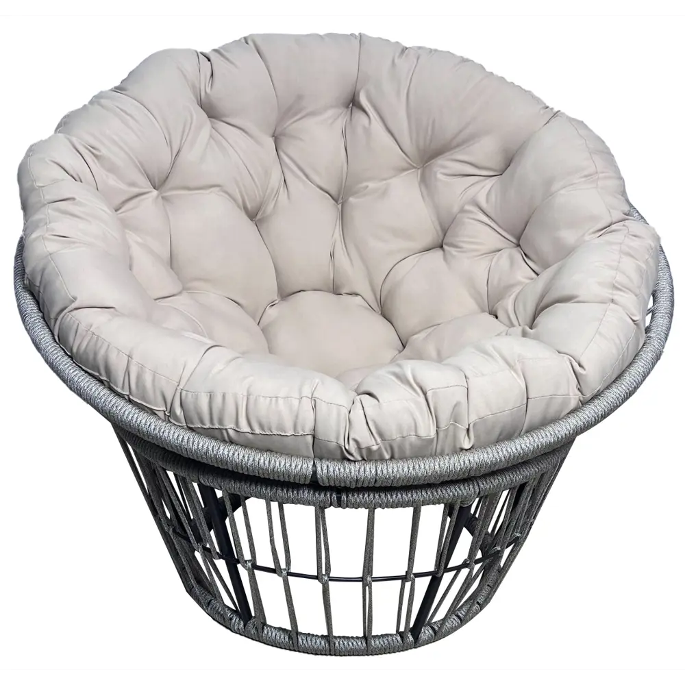 Greengard Турин — садовое кресло с подушкой из роупа 86418958 Кресло для отдыха STLM-0960996 - Вид №1