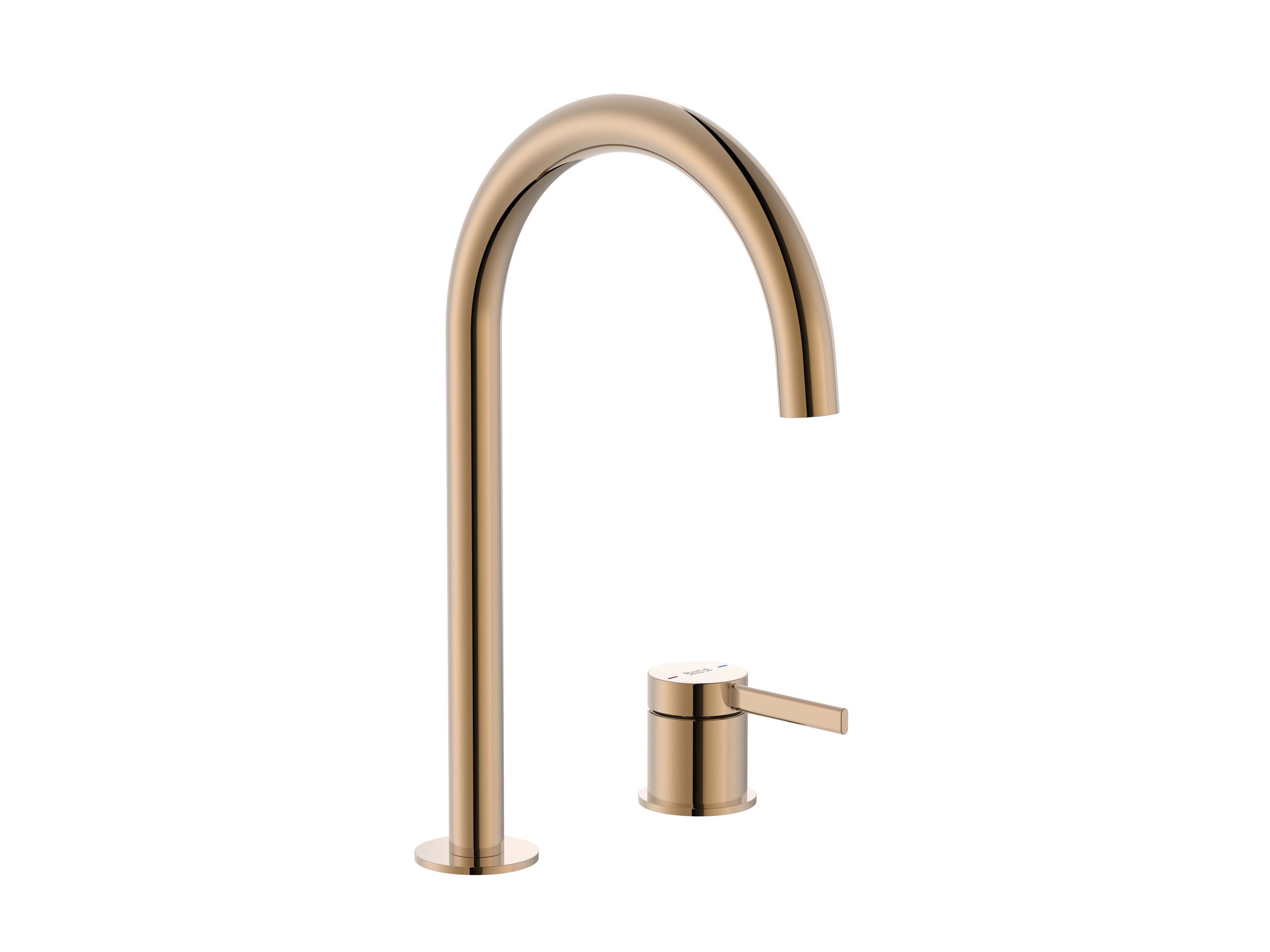 2 отверстия однорычажный высокий смеситель для раковины Roca Ona ARCH-00032877