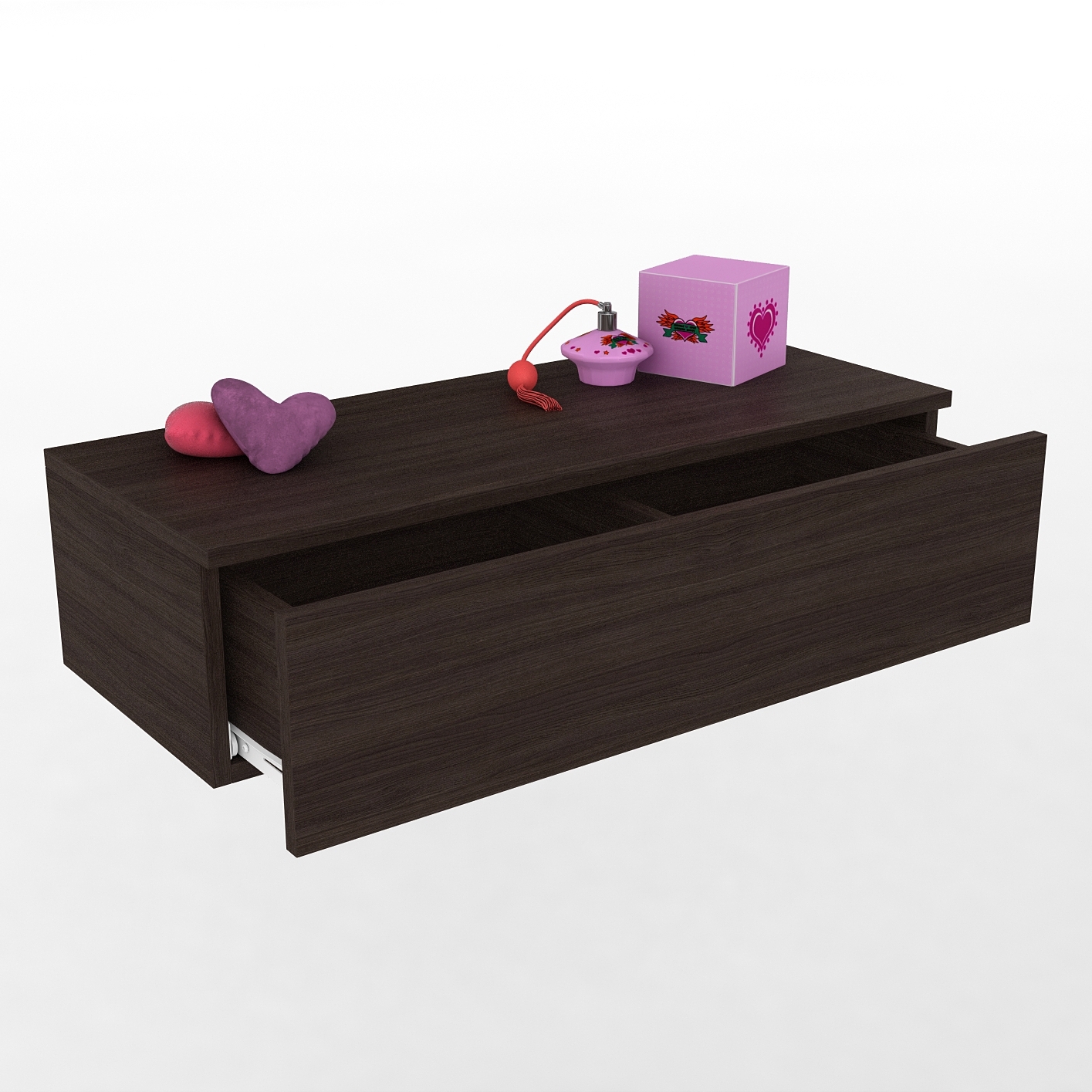 90502328 Консоль Cutie 78x20x31.70 см цвет венге ДИЗАЙН ФАБРИКА STLM-0255538
