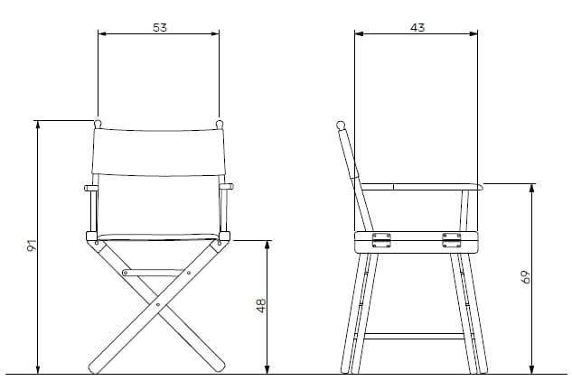 Бук складной садовый стул Telami Solemio ARCH-00099643 - Вид №6