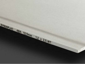 Гипсовая плита с покрытием