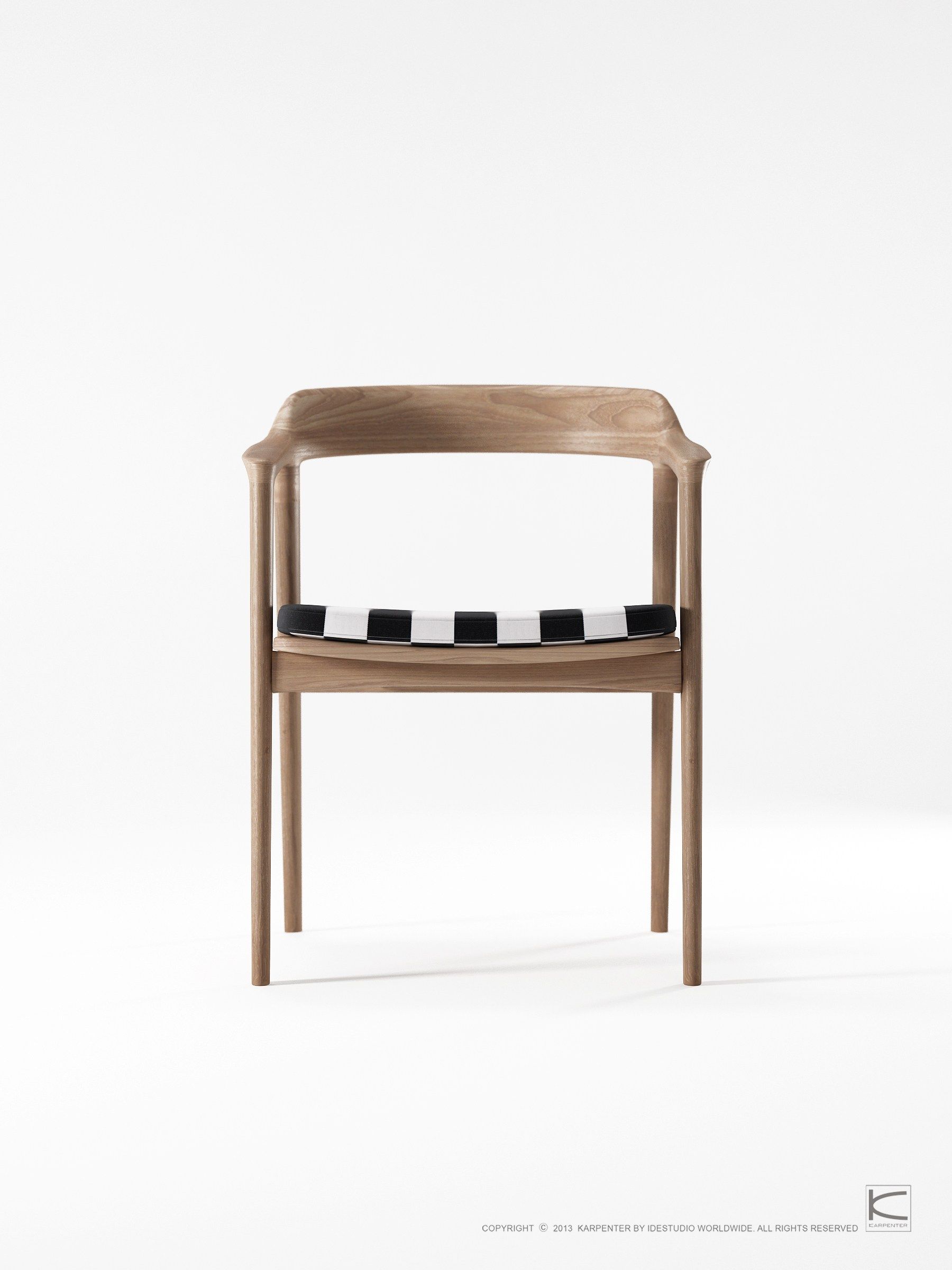 Стул из тикового дерева с подлокотниками KARPENTER Grasshopper Outdoor ARCH-00022537 - Вид №28