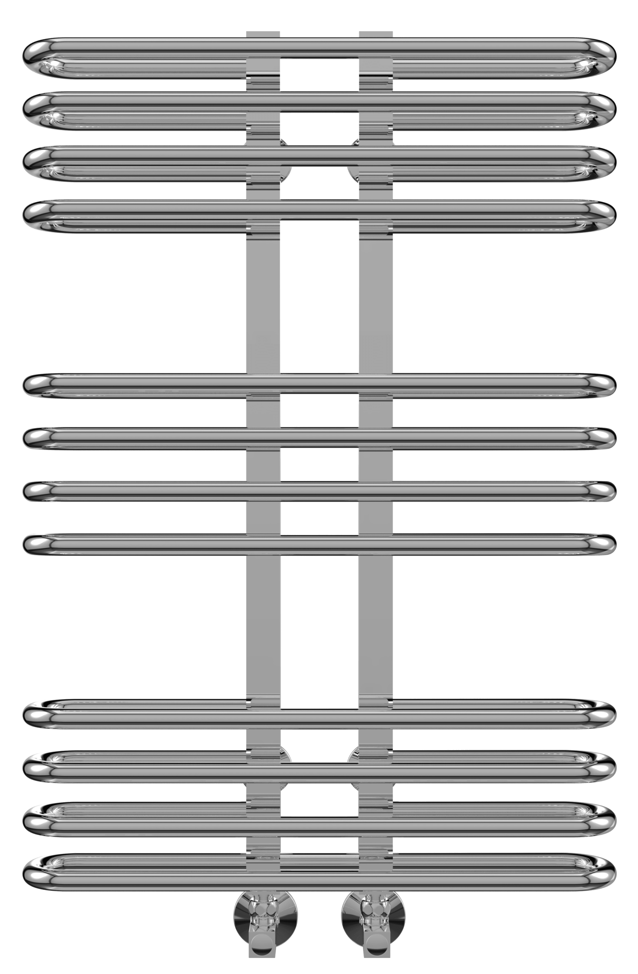 4620768885600 СТАНДАРТ Сахара+ П12 (4+4+4) 100х765 Полотенцесушитель TERMINUS RAL 9005 матовый - Вид №1
