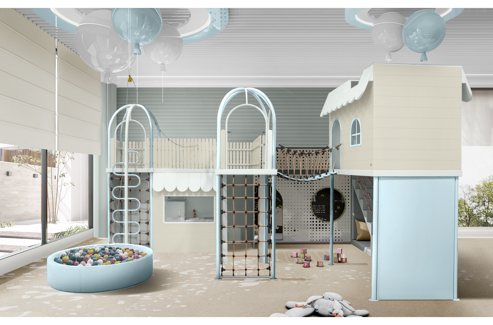 CIST166 Игровые площадки Волшебный рынок Circu  - Вид №14