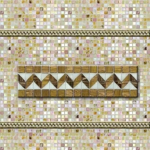 БОРДЮР ИЗ СТЕКЛЯННОЙ МОЗАИКИ BC314 ALMA БОРДЮРЫ ХУДОЖЕСТВЕННЫЕ