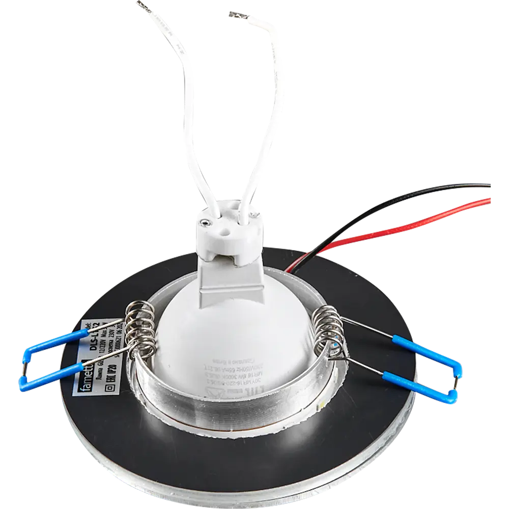 Светильник точечный встраиваемый DLS-L152 с LED-подсветкой под отверстие 65 мм, 1.7 м², цвет прозрачный 82644302 STLM-2130834 Fametto  - Вид №5