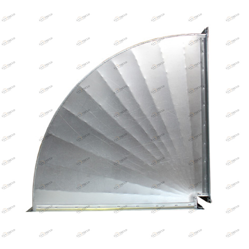 Отвод 90º прямоугольный (оц. сталь) 400х200 Santreyd sun-id-683658