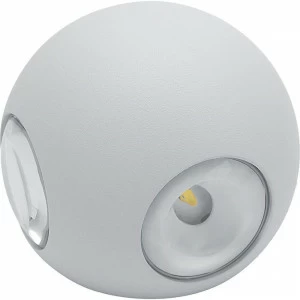 Уличный настенный светильник светодиодный молочно-белый Feron FERON DH102 00-3898366 Белый