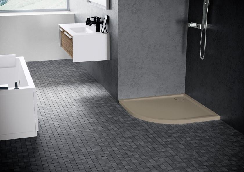 NOVELLINI Поддон полукруглый со стальным профилем Victory sun-id-1402519 - Вид №1