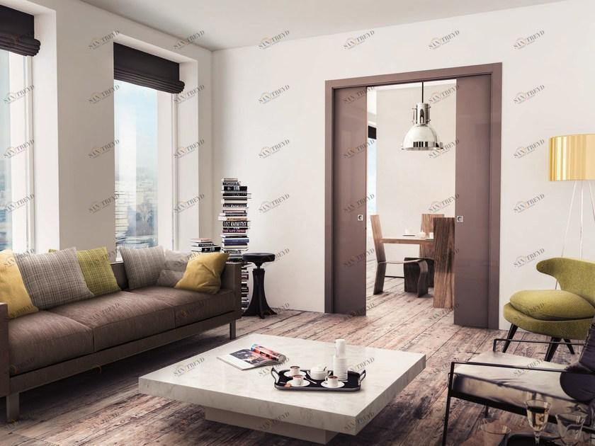 Scrigno Рама стойки для двойной раздвижной двери Scrigno gold sun-id-1358287