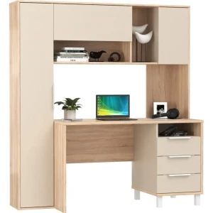 92006669 Стол многофункциональный Mobi 12.95 N 162x180x60 см ЛДСП цвет сатин STLM-1382429