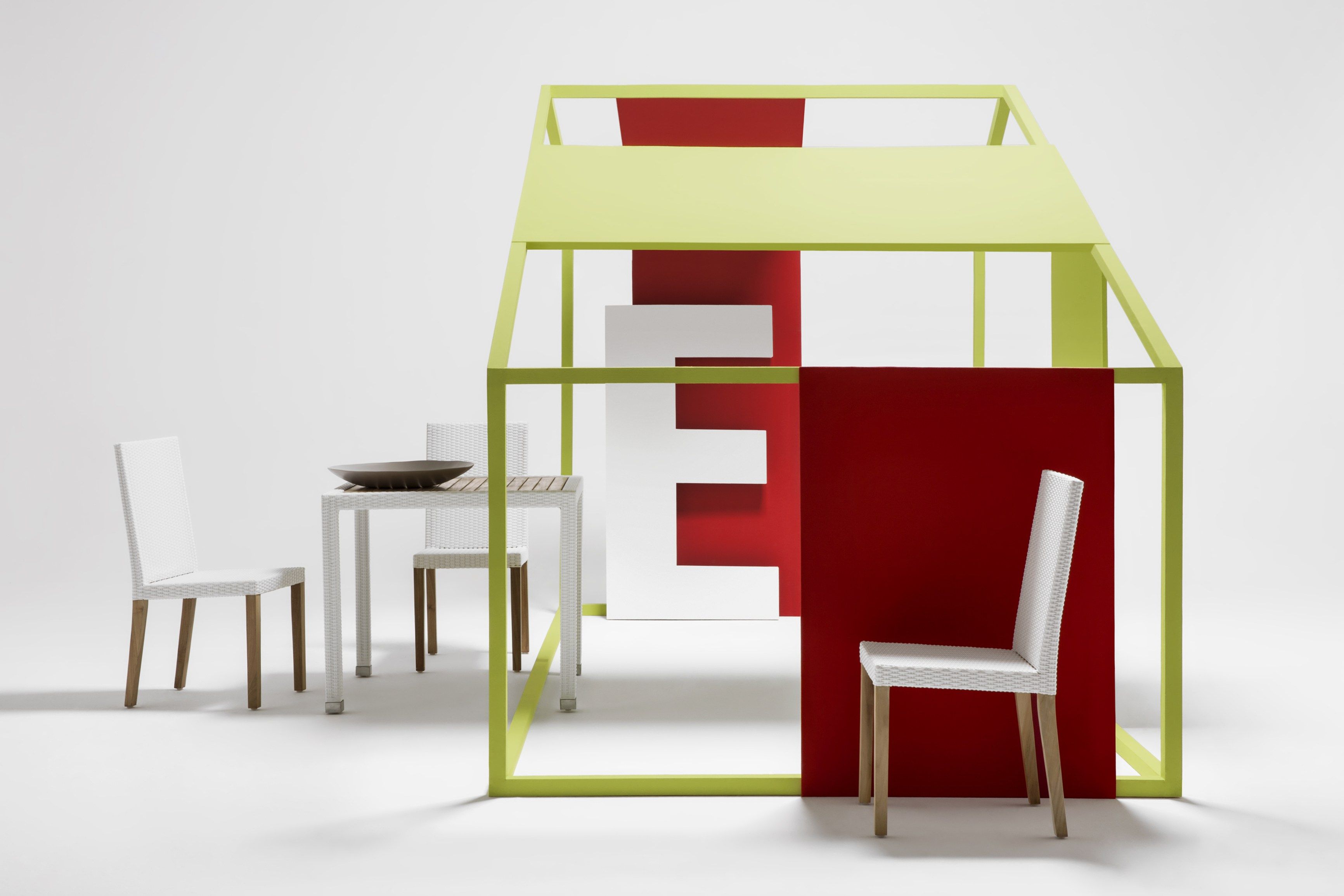 Стул из синтетического волокна Il Giardino di Legno Фиджи ARCH-00089872 - Вид №1