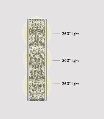 Slamp TUB93PTU0004_PEA THE LIGHTNING ARCHIVES торшер 112537 - Вид №2