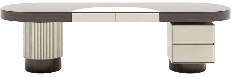 Capital Collection Овальный деревянный стол с ящиками sun-id-1414975 - Вид №1