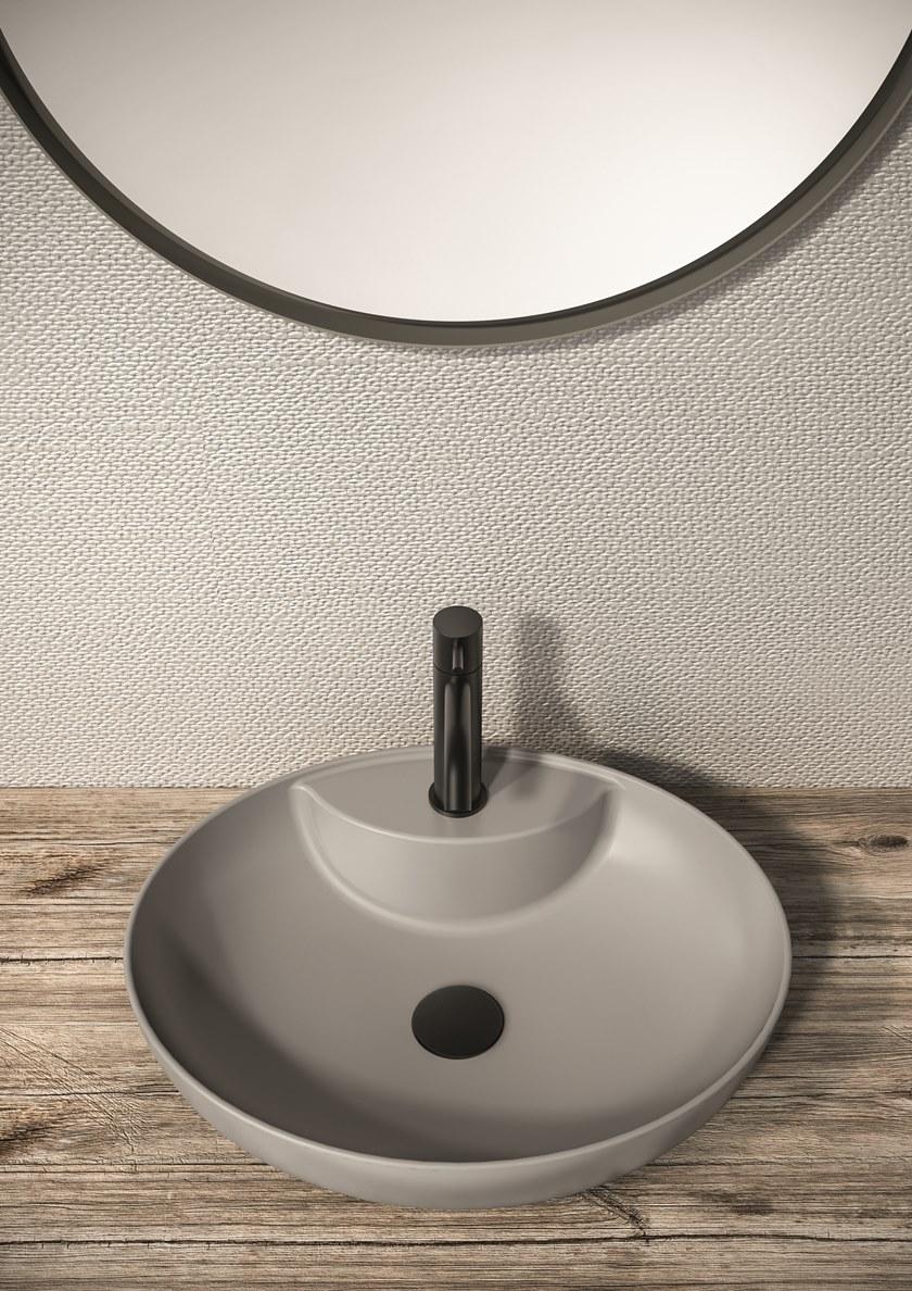 Накладная раковина на столешницу  овальная Olympia Ceramica LAVABI D'ARREDO sun-id-1375192 - Вид №5