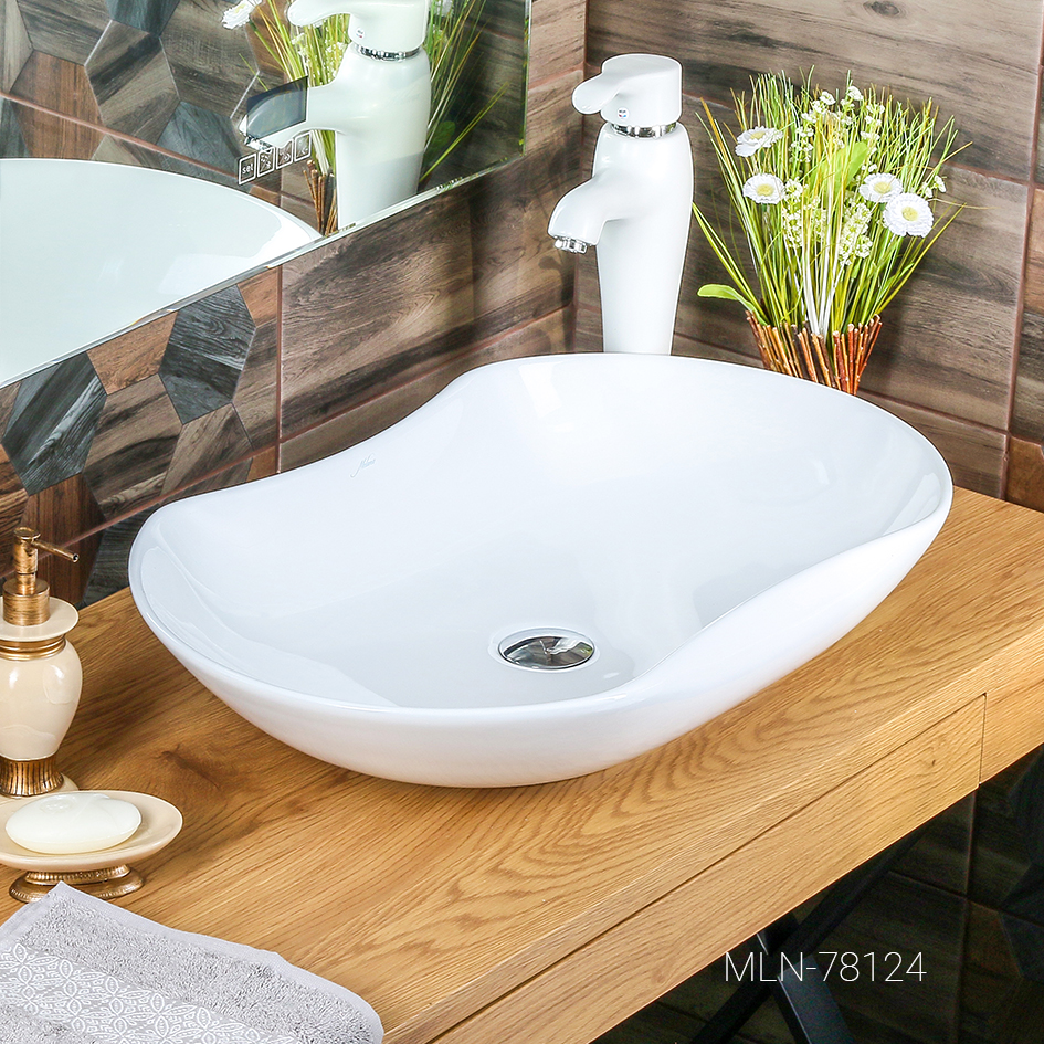 Накладная раковина melana mln-78124 78124-805 - Вид №1