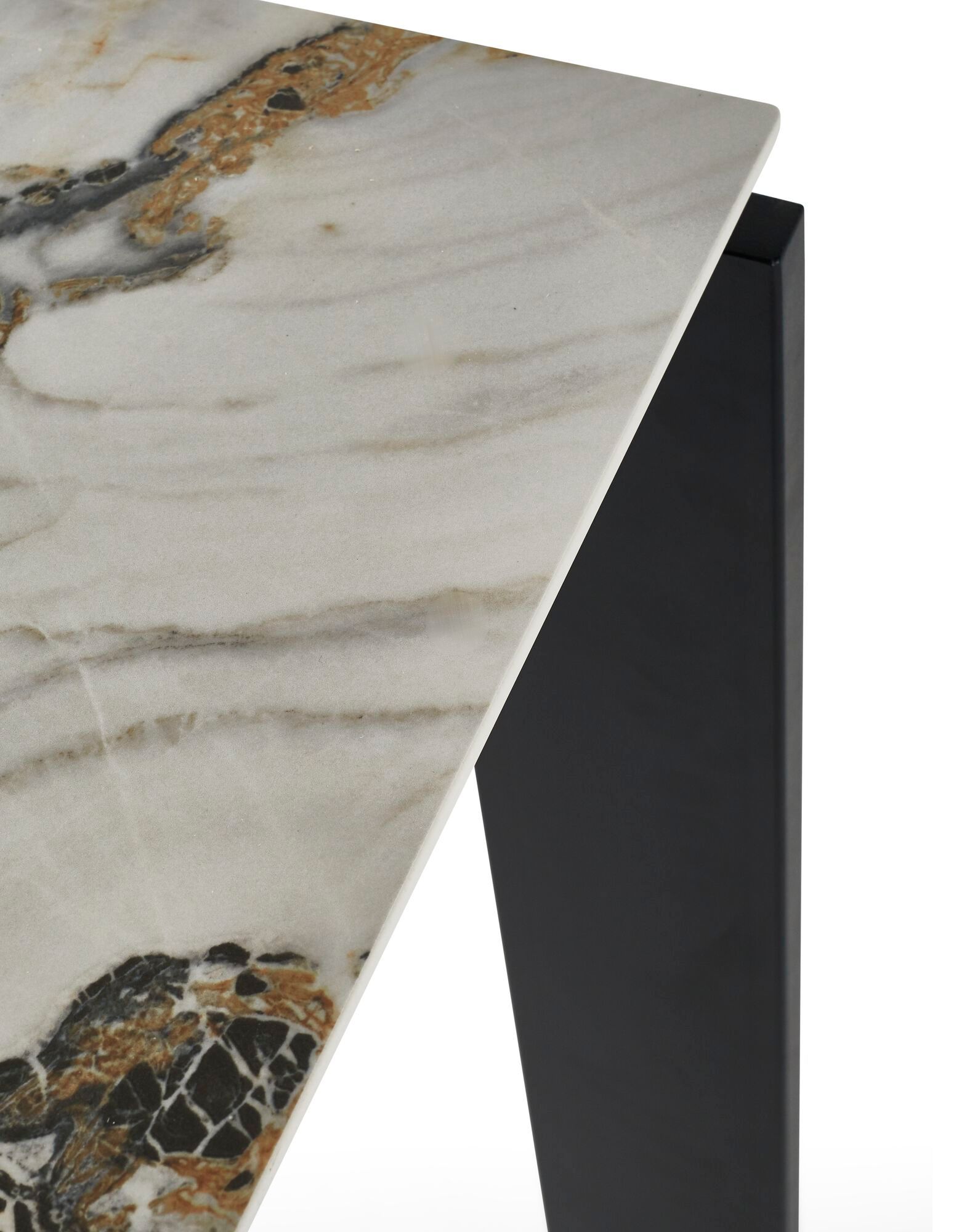 Прямоугольный стол со стальным основанием и столешницей из керамогранита Kartell Four ARCH-00010714 - Вид №3