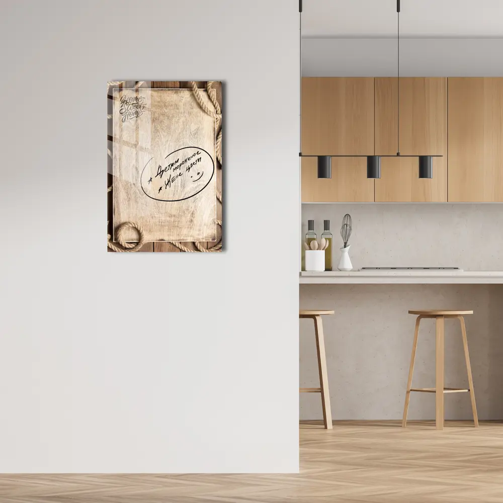 Доска для записей магнитно-маркерная Фон 2 40x60 см Santreyd STLM-2101052 - Вид №5